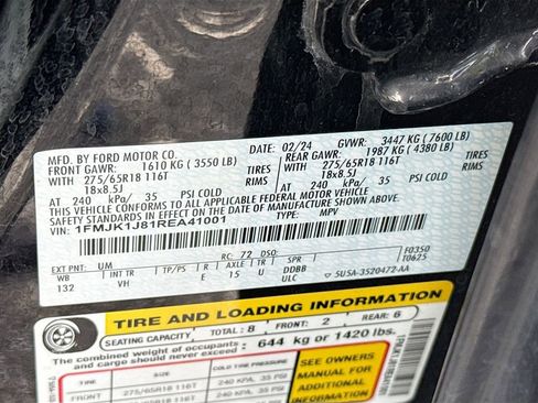 Used 2024 Ford Expedition Max XLT image 34