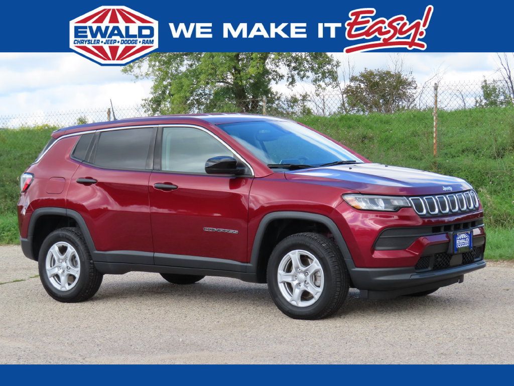 Certified 2022 Jeep Compass Sport AWD/4WD image 1