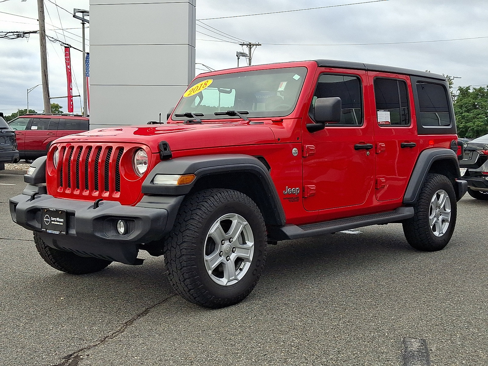Used 2018 Jeep Wrangler Unlimited Sport S AWD/4WD image 3