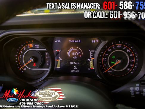 Used 2025 Jeep Wrangler Unlimited Rubicon w/ XTREMEE 35" Tire Package image 18