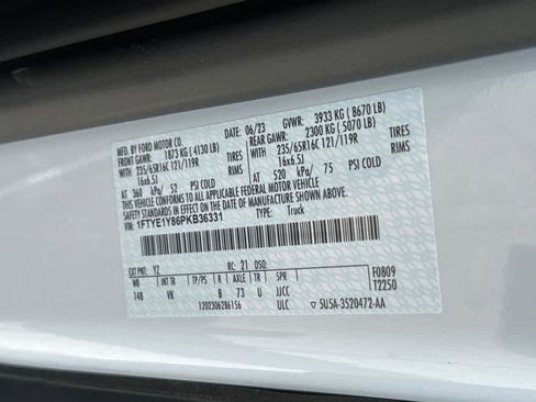 New 2023 Ford Transit 150 Low Roof w/ Upfitter Package RWD image 25