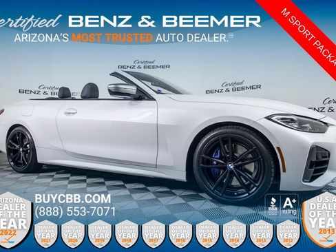 Used 2023 BMW M440i Convertible w/ Premium Package image 1