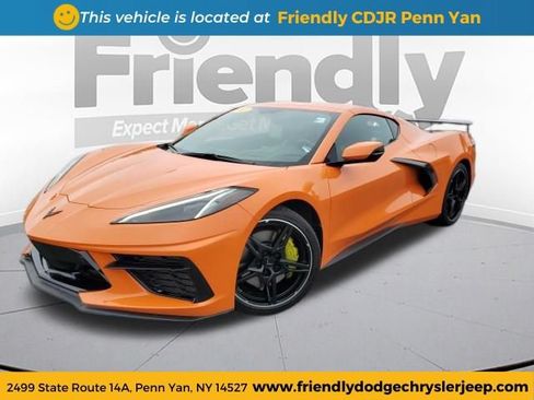 Used 2023 Chevrolet Corvette Stingray Preferred Cpe w/ Z51 Performance Package RWD image 1