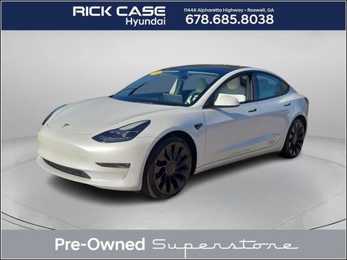 Used 2022 Tesla Model 3 Performance image 1