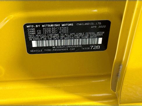 Used 2022 Mitsubishi Mirage ES FWD image 39