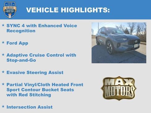 New 2026 Ford Escape ST-Line Select w/ Equipment Group 401A image 16