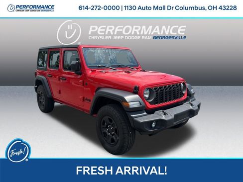 Used 2024 Jeep Wrangler Unlimited Sport AWD/4WD image 1