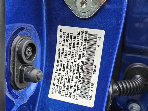 Used 2019 Honda Civic EX image 17