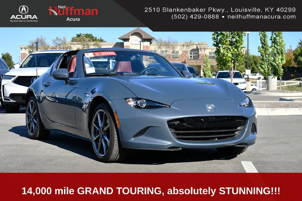 Used 2020 MAZDA MX-5 Miata RF Grand Touring RWD image 1