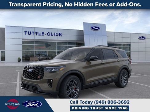 New 2026 Ford Explorer ST w/ Sun And Sound Package AWD/4WD image 1