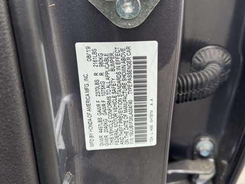 Certified 2020 Acura TLX FWD image 17