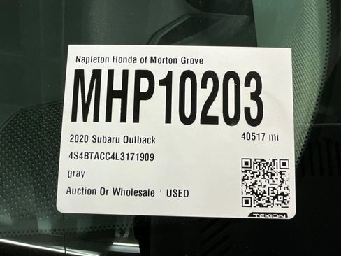 Used 2020 Subaru Outback Premium w/ Popular Package #1 image 34