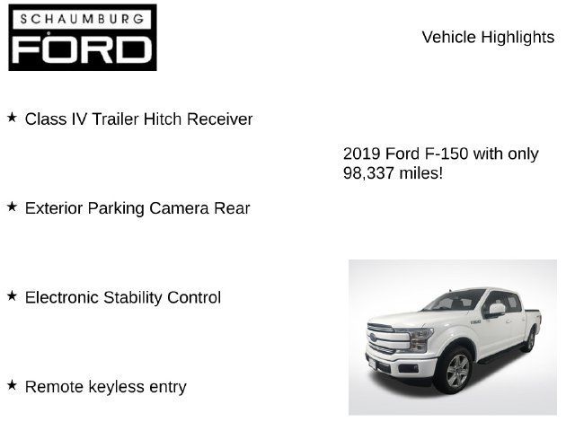 Used 2019 Ford F150 Lariat w/ Equipment Group 502A Luxury AWD/4WD image 7