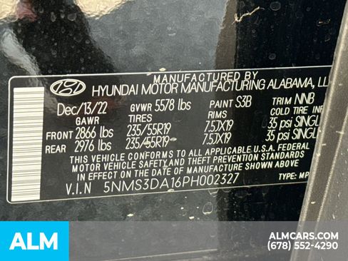 Used 2023 Hyundai Santa Fe SEL Premium image 46