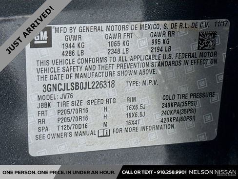 Used 2018 Chevrolet Trax LT w/ Driver Confidence Package image 30