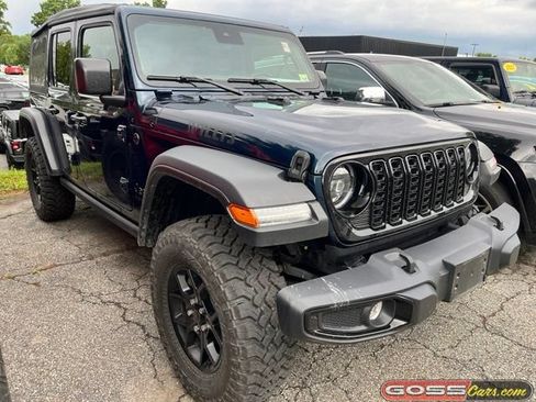 Certified 2025 Jeep Wrangler Unlimited Sport AWD/4WD image 2