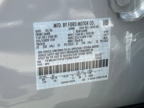 New 2026 Ford Explorer Platinum RWD image 29