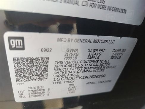 Used 2022 Chevrolet Silverado 1500 Custom image 35