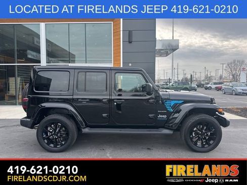 Used 2023 Jeep Wrangler Sahara 4xe w/ Cold Weather Group image 12