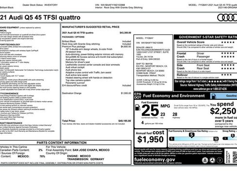 Used 2021 Audi Q5 2.0T Premium Plus image 2