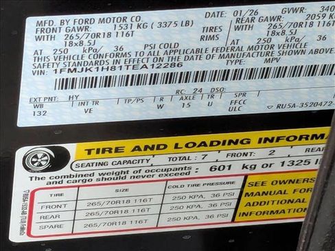 New 2026 Ford Expedition Max Active image 16