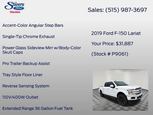 Used 2019 Ford F150 Lariat AWD/4WD image 30