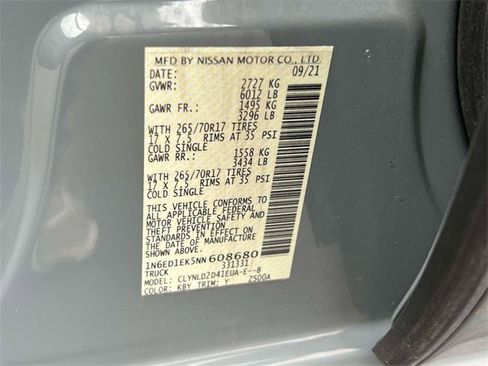 Used 2022 Nissan Frontier PRO-4X w/ Pro-4X Premium Package image 19