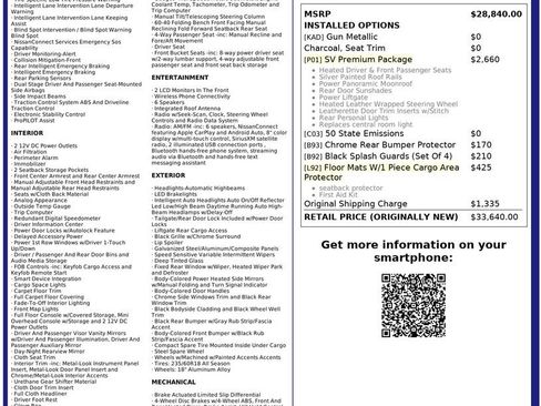 Used 2022 Nissan Rogue SV w/ SV Premium Package image 29