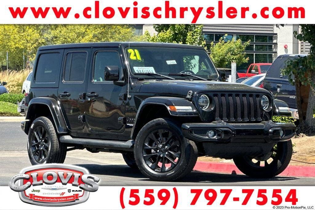 Used 2021 Jeep Wrangler Unlimited Sahara AWD/4WD image 1