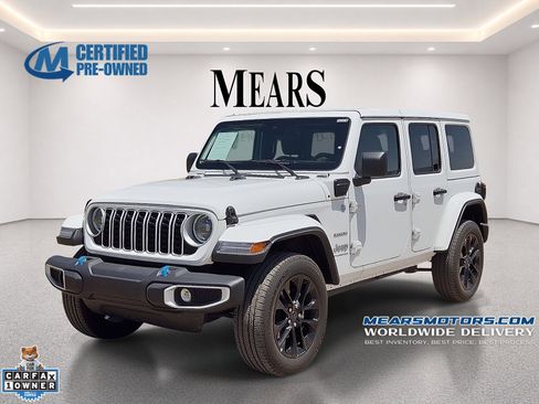 Used 2024 Jeep Wrangler Unlimited Sahara AWD/4WD image 1