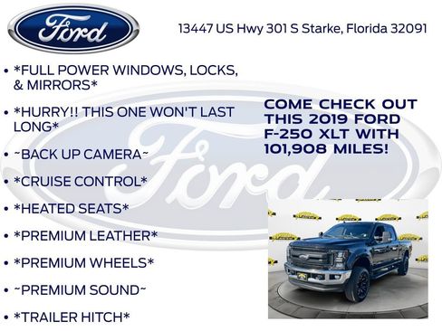 Used 2019 Ford F250 XLT w/ XLT Premium Package image 10
