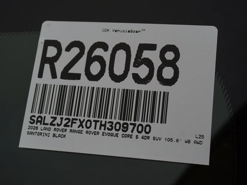 New 2026 Land Rover Range Rover Evoque S image 28