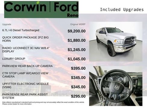 Used 2017 RAM 2500 Big Horn image 3