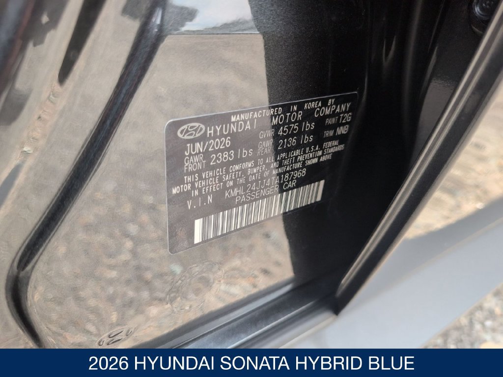 New 2026 Hyundai Sonata Blue FWD image 32