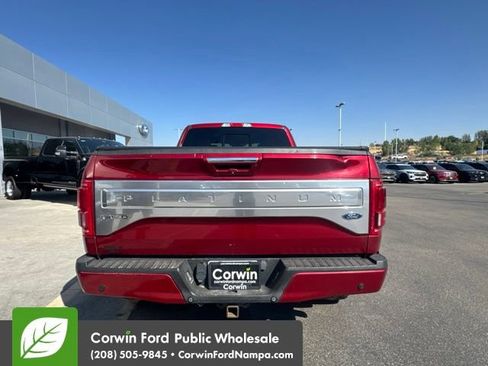 Used 2015 Ford F150 Platinum w/ Technology Package AWD/4WD image 5