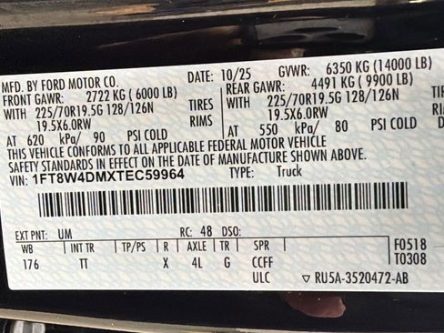 Used 2026 Ford F450 Platinum w/ Platinum Plus Package image 45