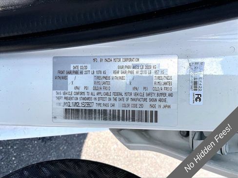 Used 2020 MAZDA MAZDA6 Touring FWD image 29
