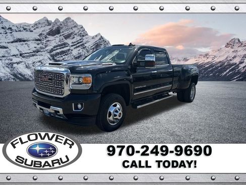 Used 2019 GMC Sierra 3500 Denali w/ Duramax Plus Package AWD/4WD image 3
