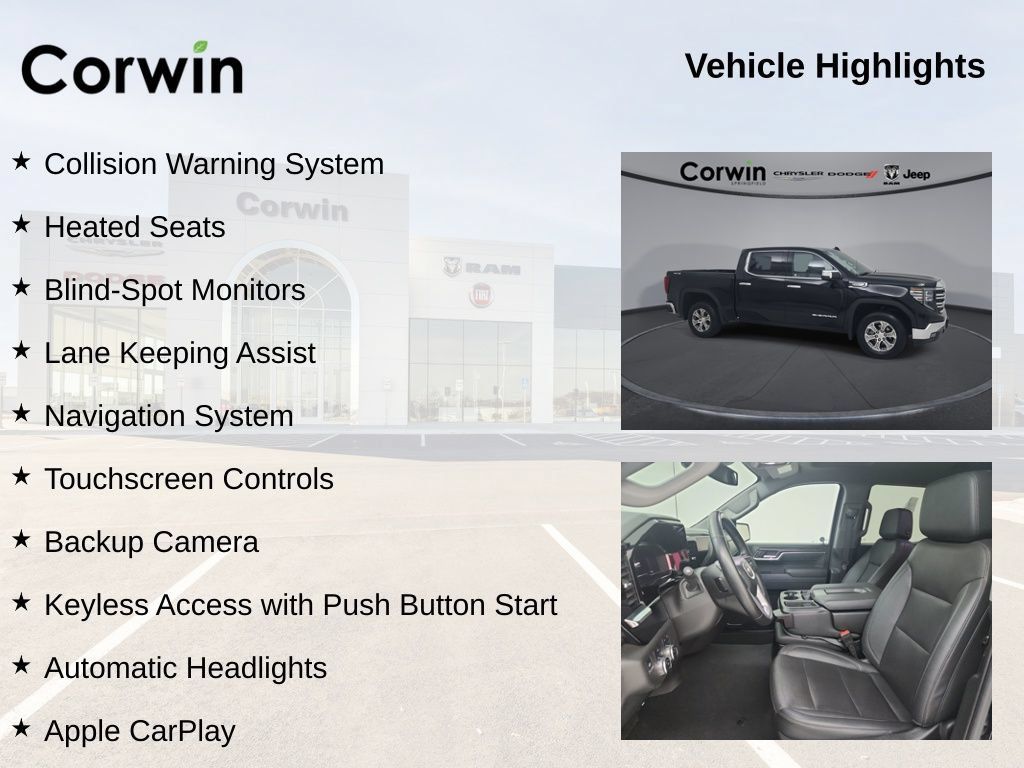 Used 2025 GMC Sierra 1500 SLT AWD/4WD image 11