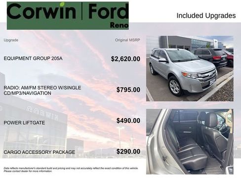 Used 2014 Ford Edge SEL w/ Equipment Group 205A AWD/4WD image 8