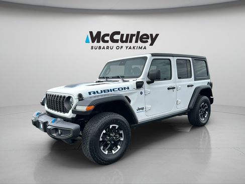 Used 2024 Jeep Wrangler Unlimited Rubicon 4xe AWD/4WD image 2