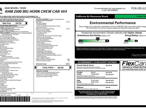 Used 2026 RAM 2500 Big Horn AWD/4WD image 2