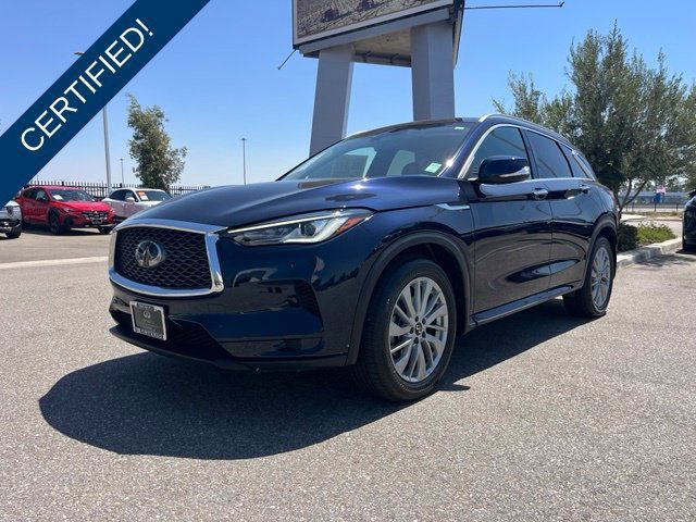 Certified 2023 INFINITI QX50 Luxe w/ Cargo Package FWD image 1