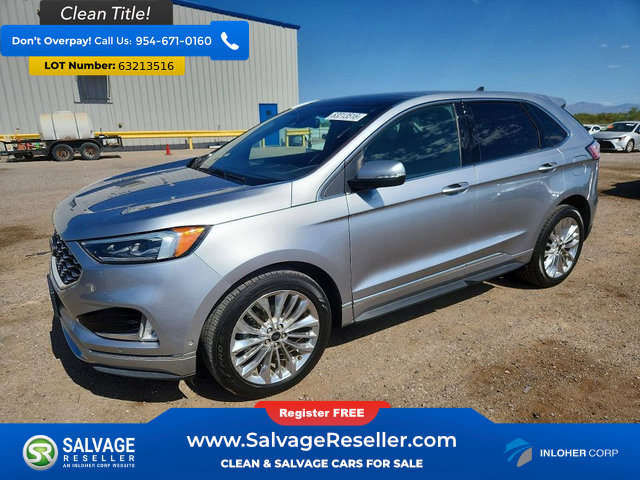 Used 2020 Ford Edge Titanium w/ Equipment Group 301A FWD image 1