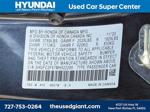 Used 2021 Honda Civic LX image 31
