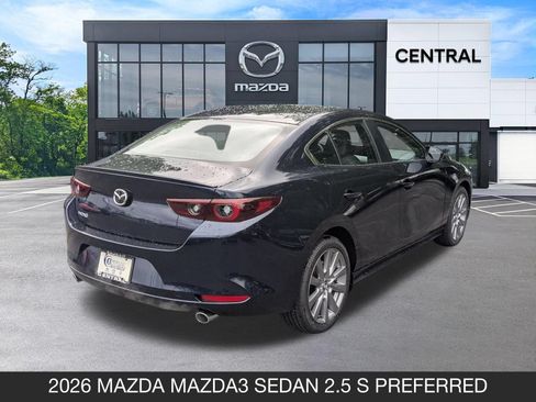 New 2026 MAZDA MAZDA3 2.5 S Sedan w/ Preferred Pkg FWD image 8