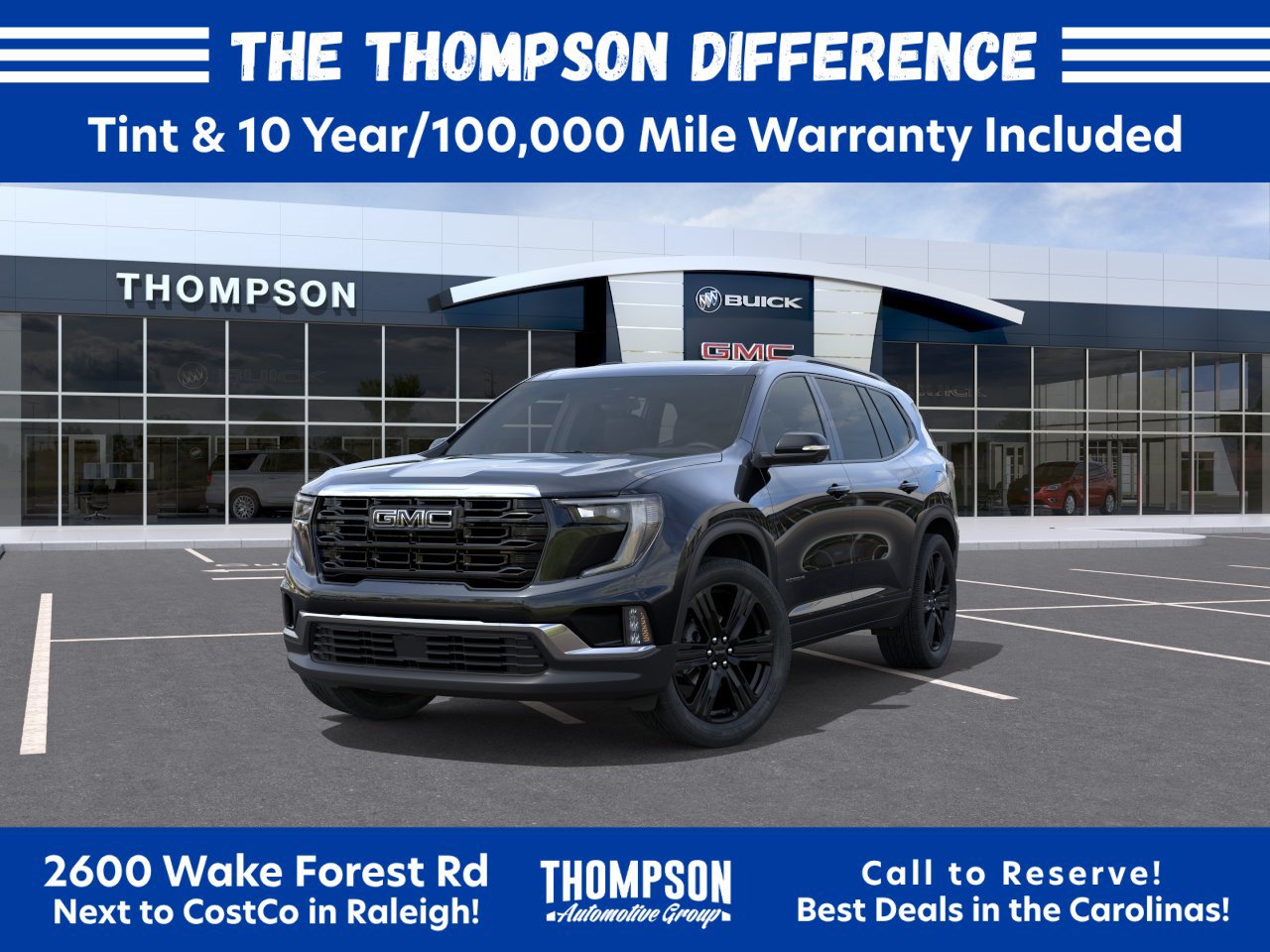 New 2026 GMC Acadia Elevation w/ Black Edition AWD/4WD image 8
