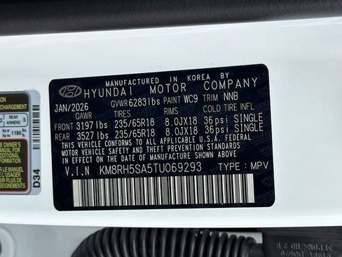 New 2026 Hyundai Palisade SEL Premium image 37