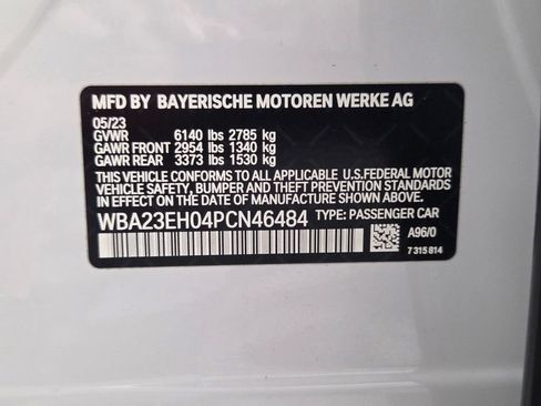 Used 2023 BMW 740i w/ Parking Assistance Package RWD image 33