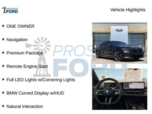 Used 2025 BMW 530i w/ M Sport Package RWD image 5